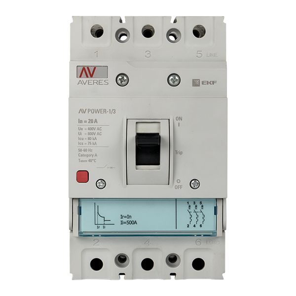 Выключатель автоматический  mccb-13-20-TR-av