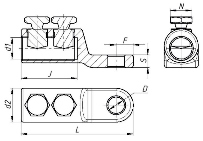 Наконечник  zeta10548