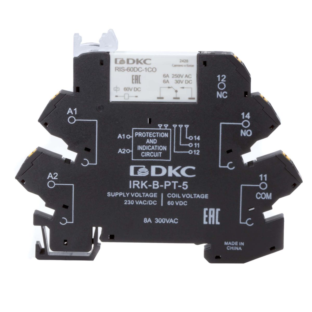 Реле интерфейсное  IRK-230UC-1CO-PT