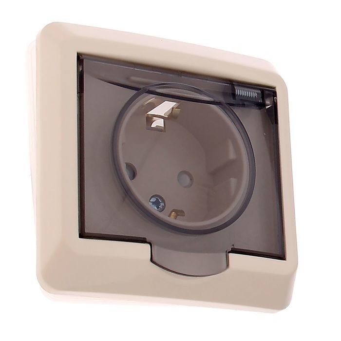Розетка силовая  PC16-044K