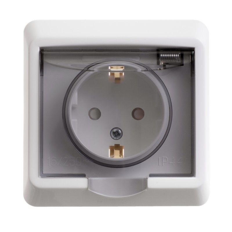Розетка силовая  PC16-044B