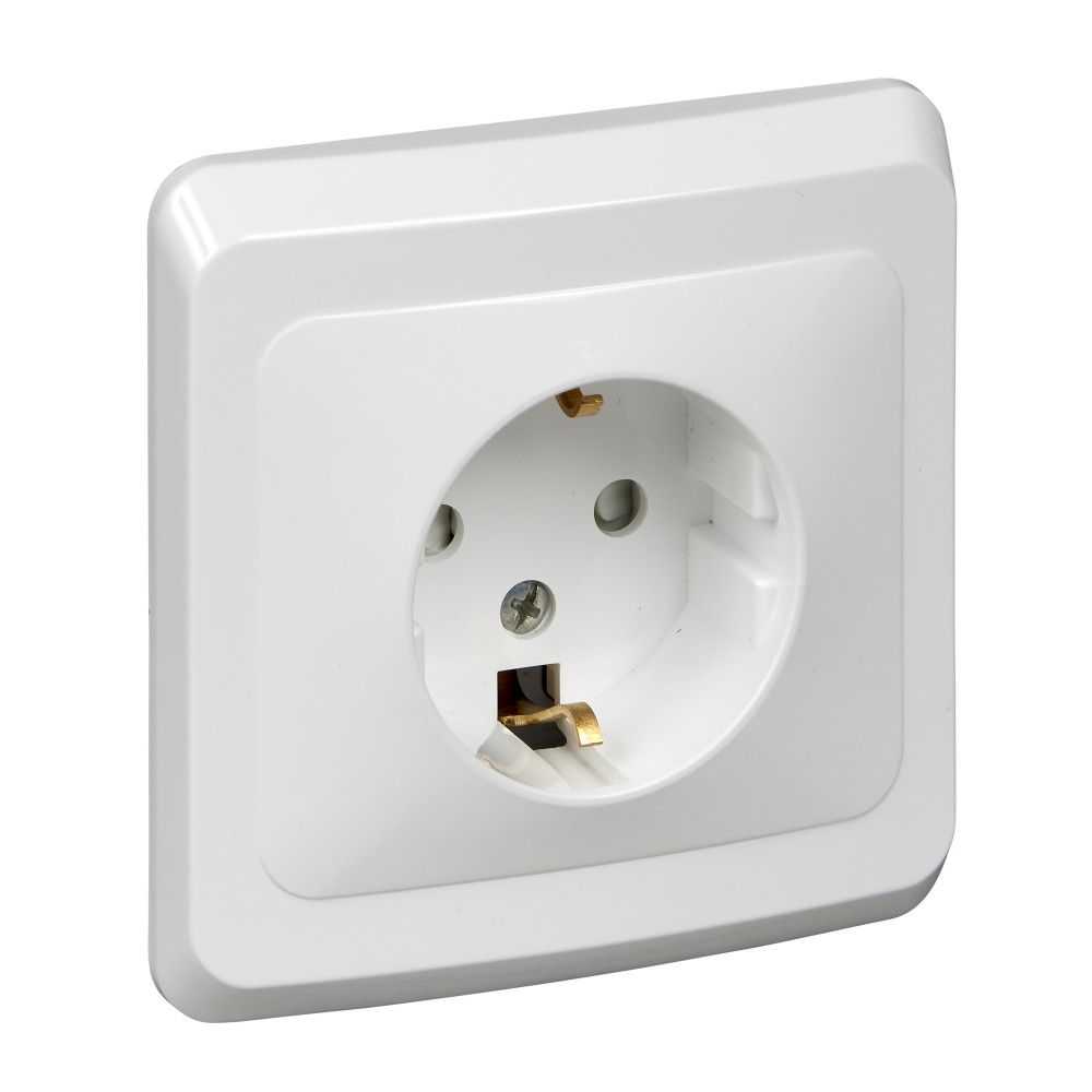 Розетка силовая  PC16-004B