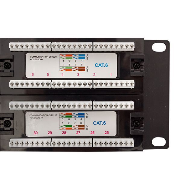 Патч-панель  TRCS-PPNL-6ASTP-1U24