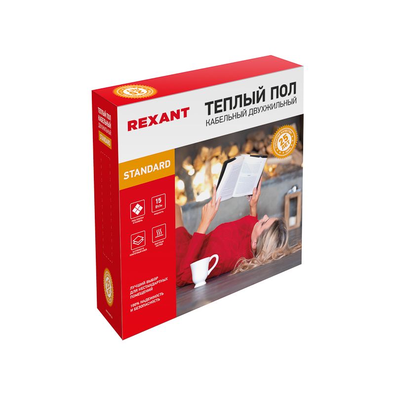 Комплект теплого пола Standard RND -60-900 51-0517-3