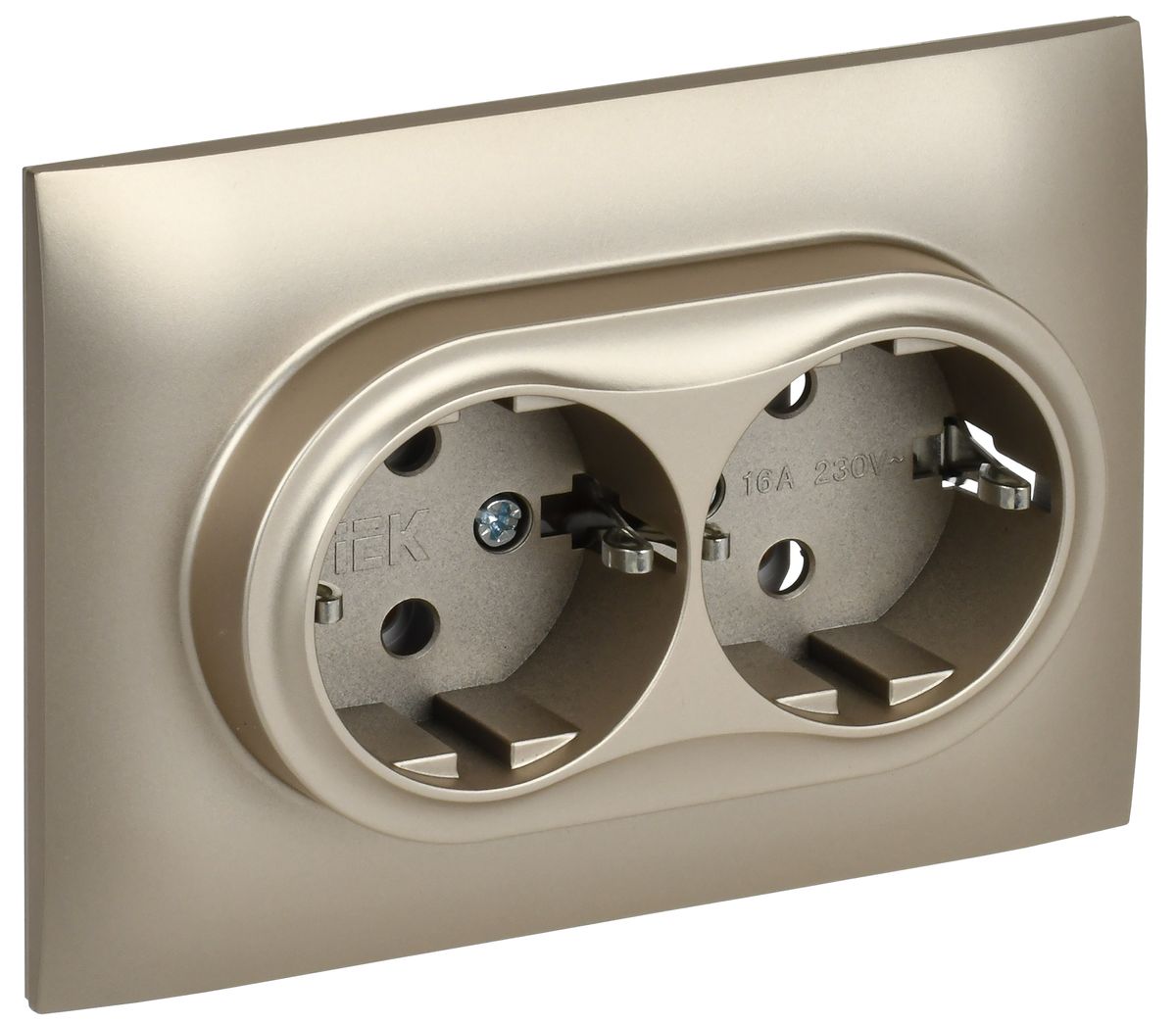 Розетка силовая  SK-R21-16-K37-F