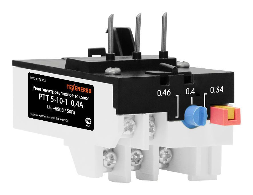 Реле электротепловое  PM12-RTT5-10.3