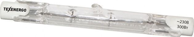 Лампа линейная галогенная  LLG117-0300R7S