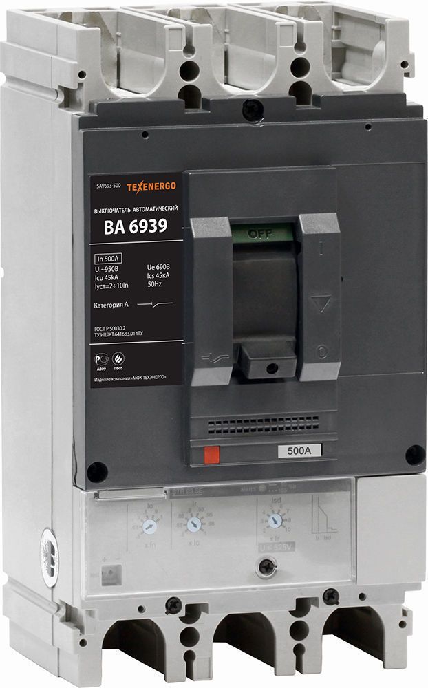 Выключатель автоматический  SAV693-500