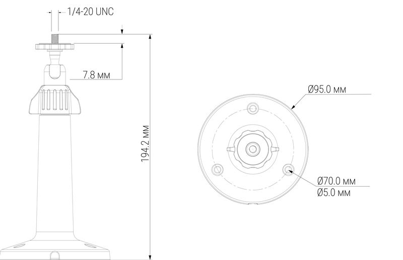 Кронштейн видеокамеры BOLID BR-101 856-133-245