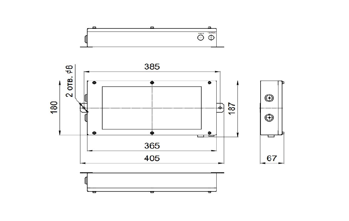 Табло световое BS-CANRON-10-S1-24 a15578