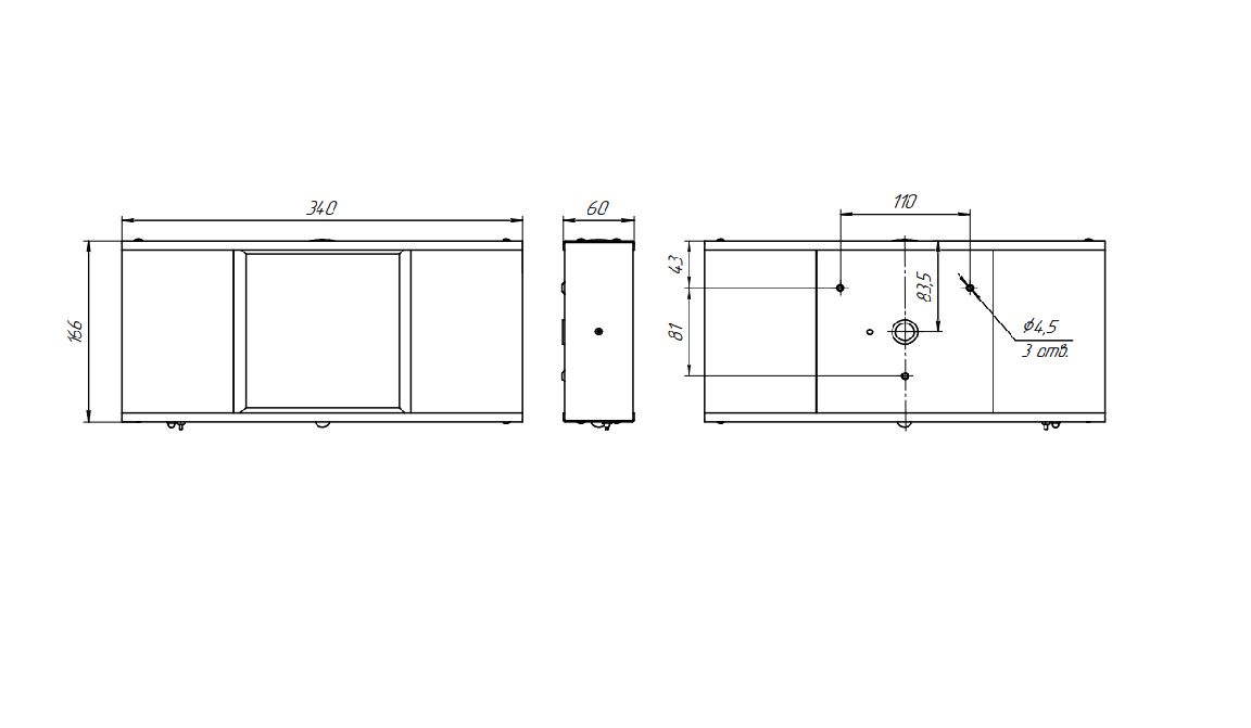Указатель световой BS-FUGA-71-S1-INEXI3-MSS3 a22291