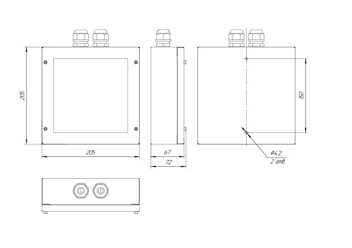 Указатель световой BS-GARDA-81-S1-INEXI2 a22297