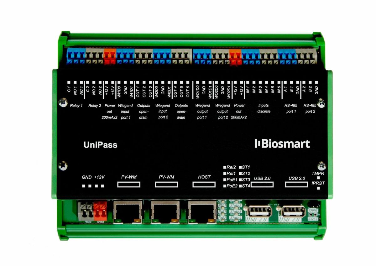 Контроллер доступа UniPass-Ethernet 2.171.941