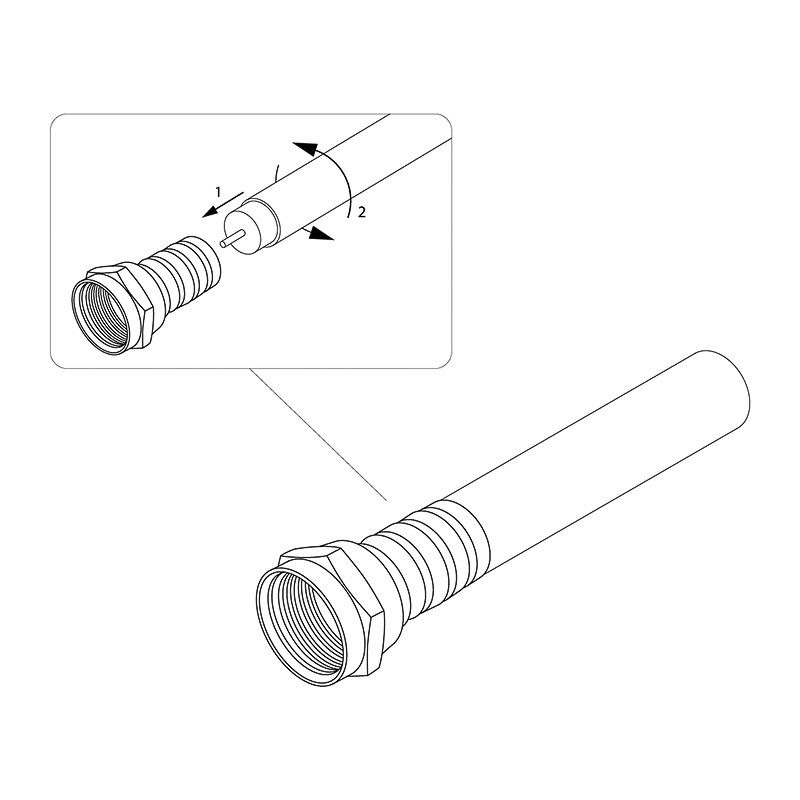 Разъем коаксиальный  05-4003-4