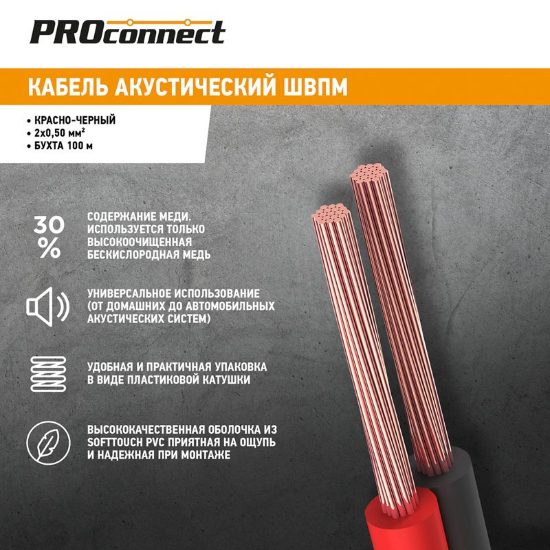 Кабель передачи данных ШВПМ 2х0.50 01-6103-6