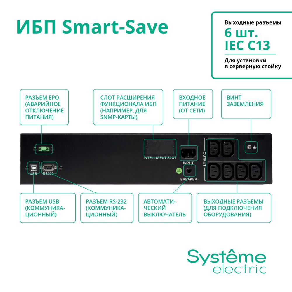 Источник бесперебойного питания  SMTSE1000RMI2U