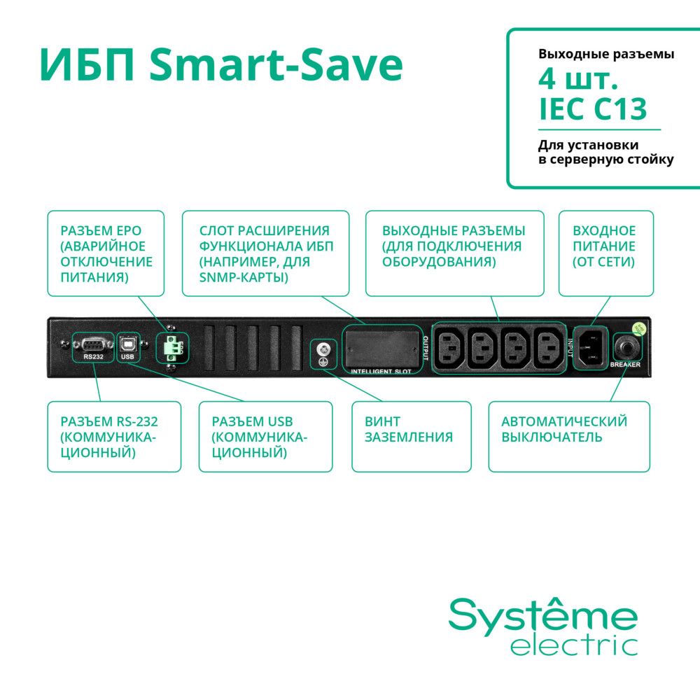 Источник бесперебойного питания  SMTSE750RMI1U