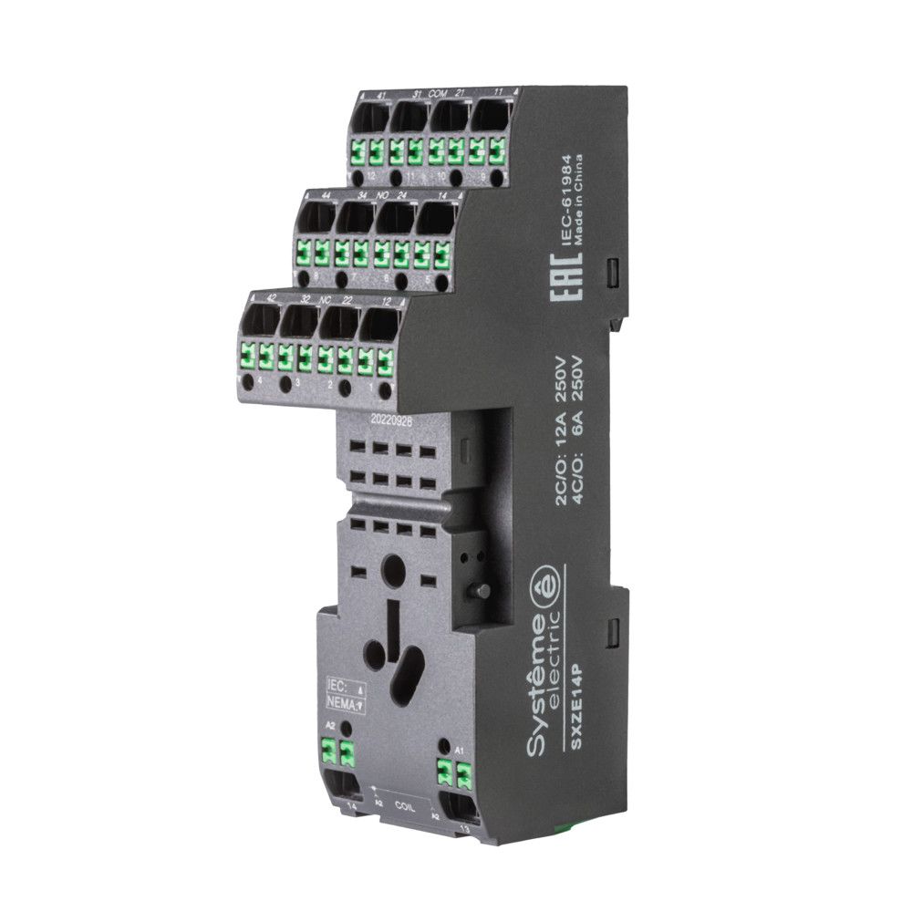 Розетка реле  SXZE14P