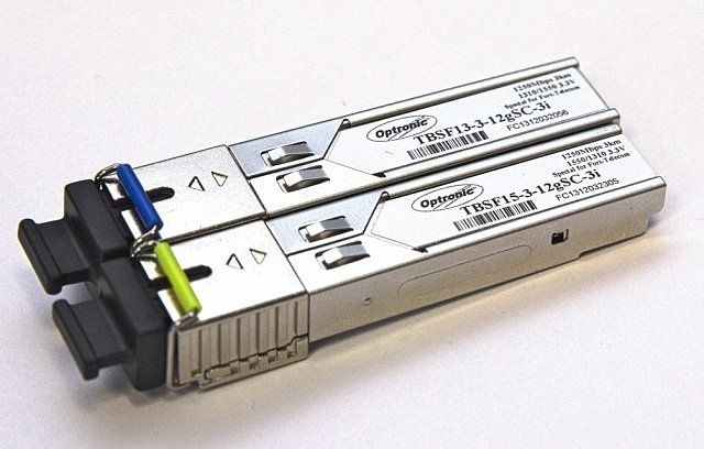 Трансивер TBSF-13-3-12gSC-3i 1310 / TBSF-15-3-12gSC-3i 1550 