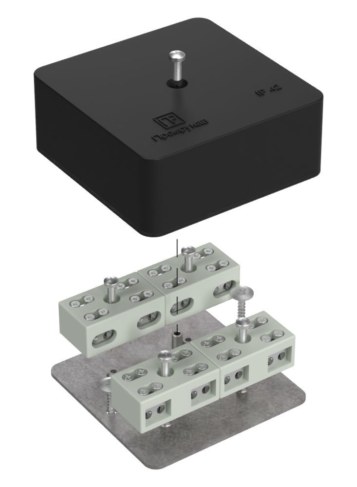 Коробка кабель-канала  40-0450-9005-FR6.0-4-8-Р