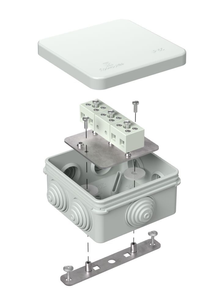 Коробка монтажная  40-0210-7035-FR6.0-6