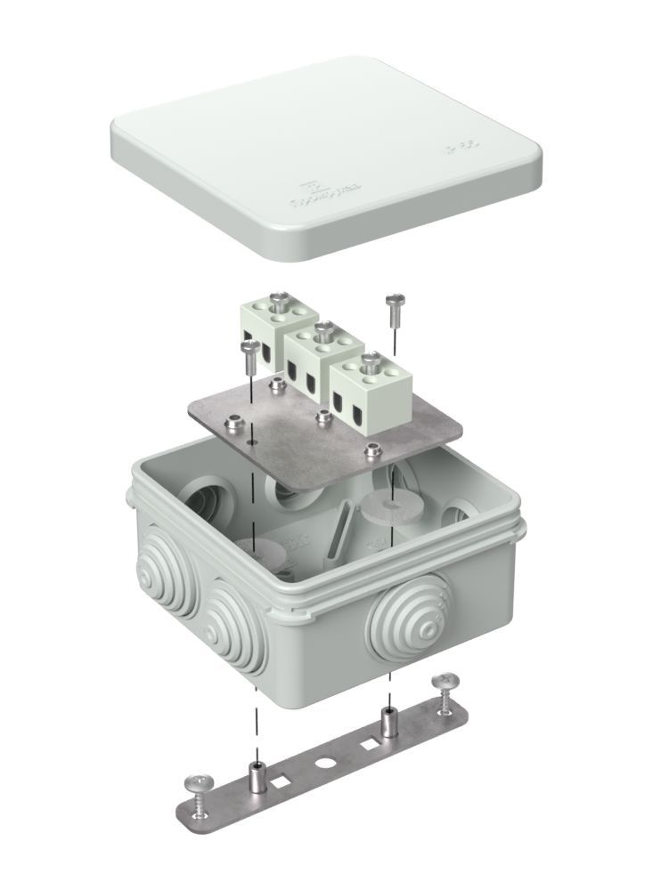 Коробка монтажная  40-0210-7035-FR1.5-6