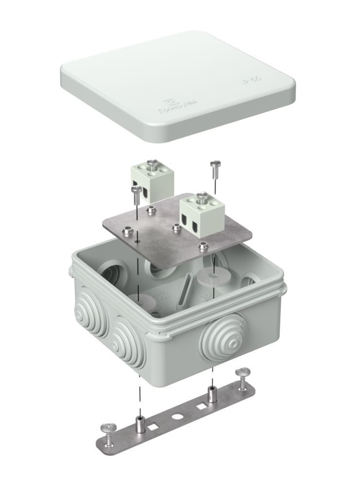 Коробка монтажная  40-0210-7035-FR2.5-4