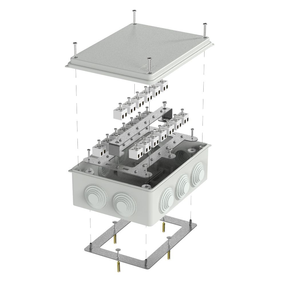 Коробка монтажная  40-0320-7035-FR2.5-40