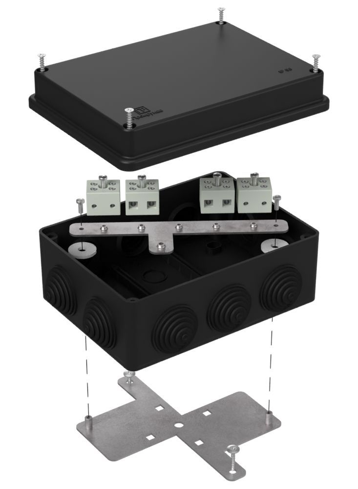 Коробка монтажная  40-0310-9005-FR6.0-8