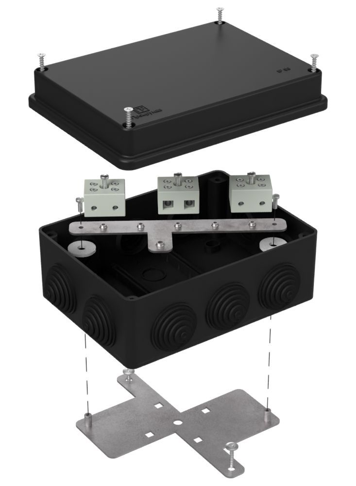 Коробка монтажная  40-0310-9005-FR10.0-6