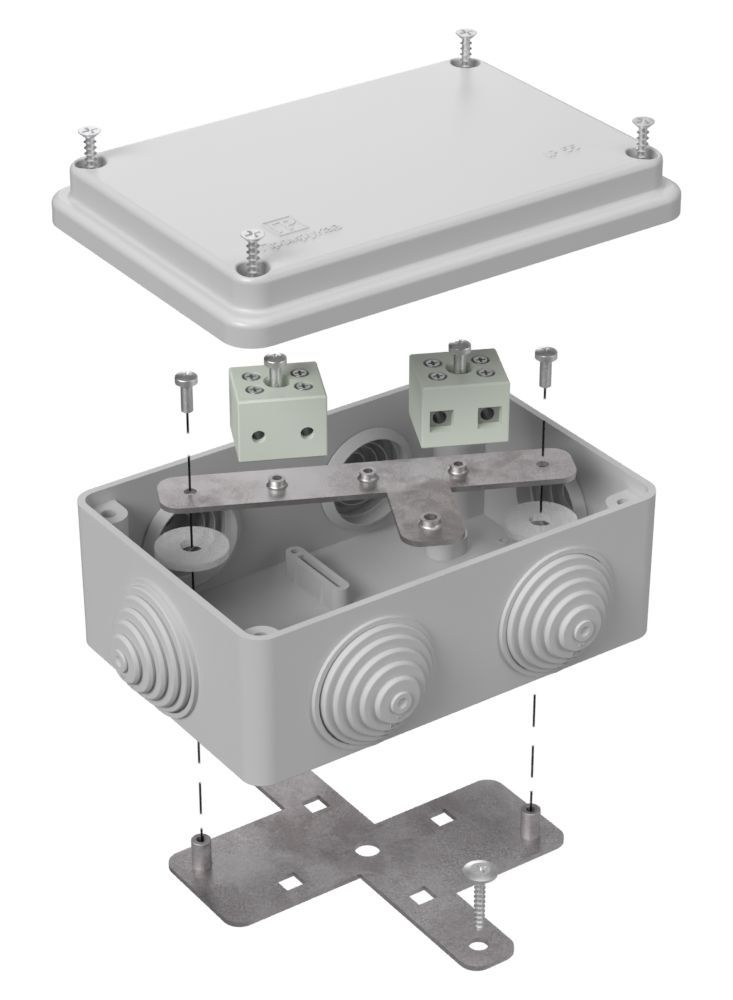 Коробка монтажная  40-0340-7035-FR6.0-4