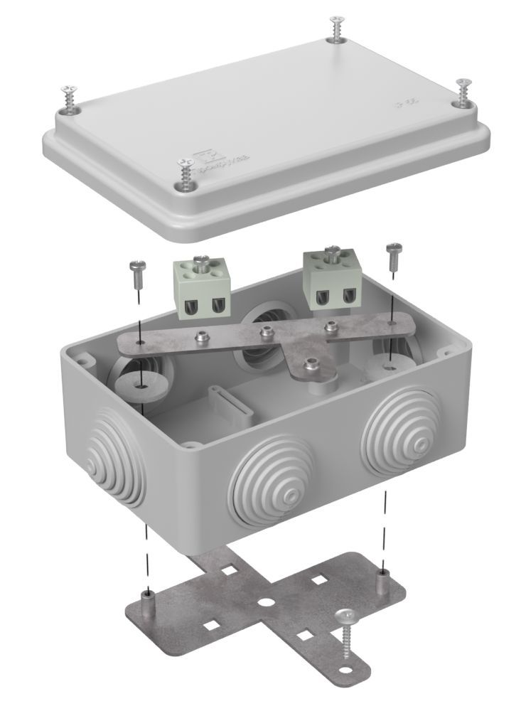 Коробка монтажная  40-0340-7035-FR2.5-4