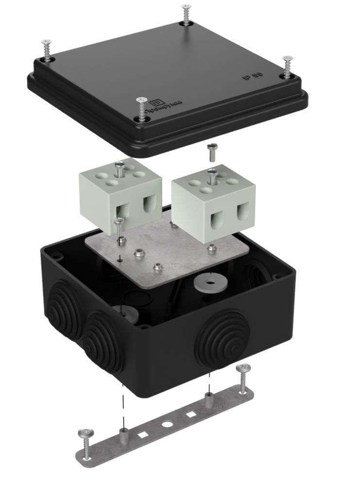 Коробка монтажная  40-0300-9005-FR10.0-4