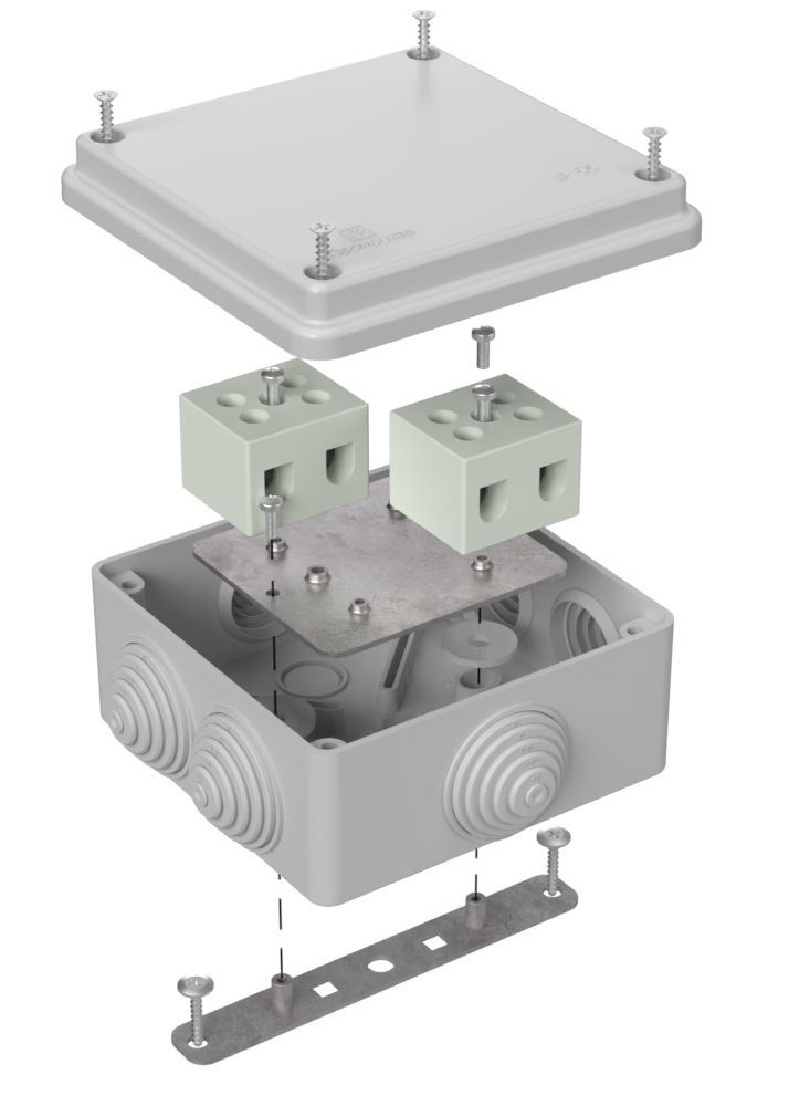 Коробка монтажная  40-0300-7035-FR10.0-4