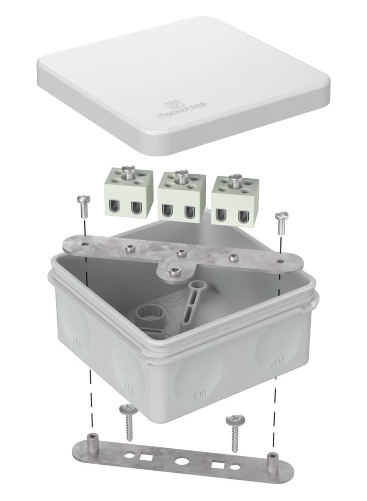 Коробка монтажная  60-0210-7035-FR2.5-6