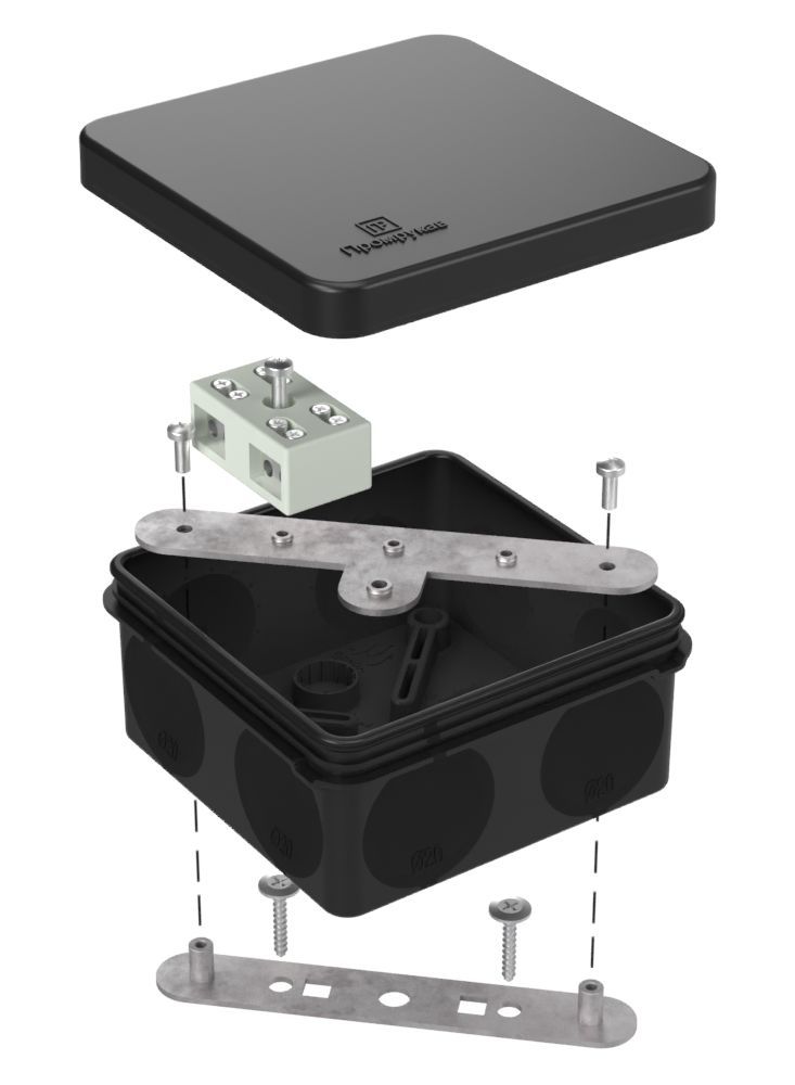 Коробка монтажная  60-0210-9005-FR6.0-4-2-Р