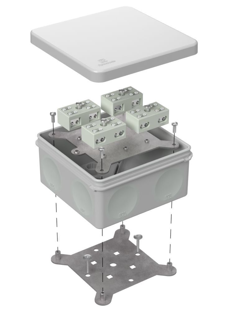 Коробка монтажная  60-0300-7035-FR6.0-4-8-Р