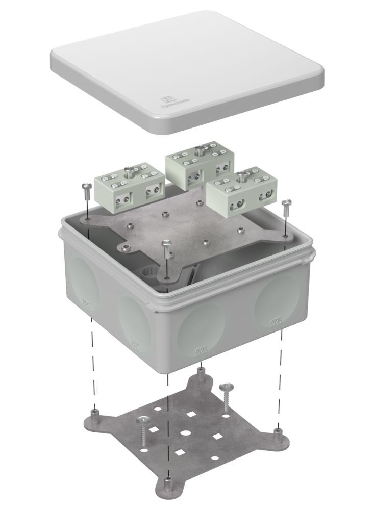 Коробка монтажная  60-0300-7035-FR6.0-4-6-Р