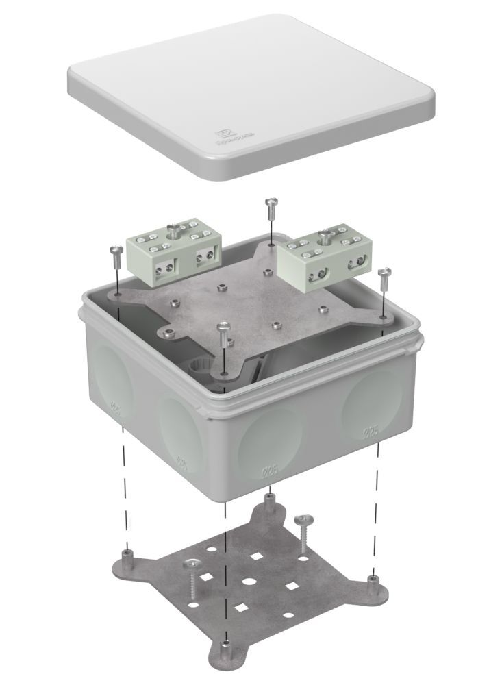 Коробка монтажная  60-0300-7035-FR6.0-4-4-Р