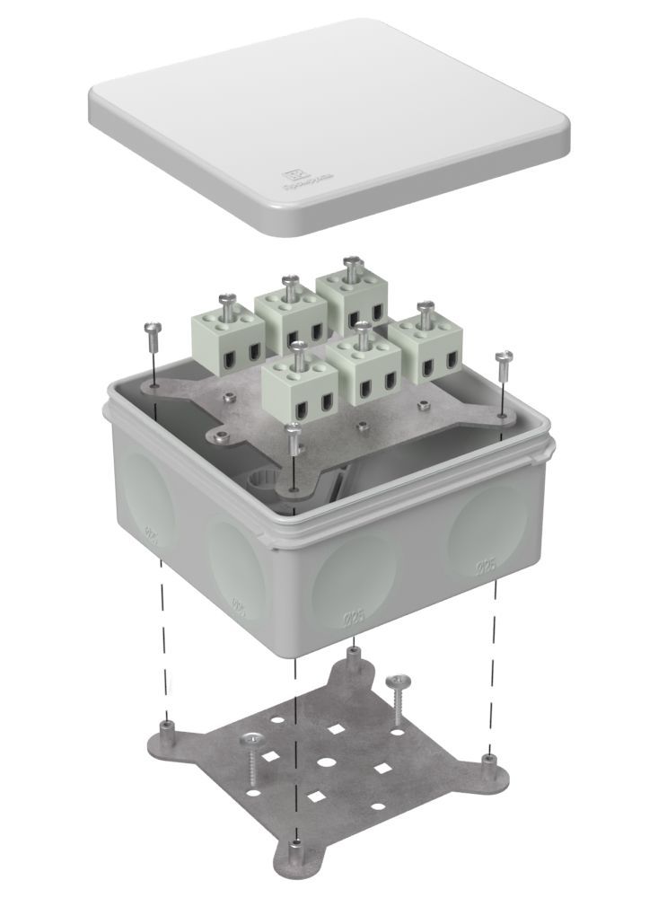 Коробка монтажная  60-0300-7035-FR2.5-12