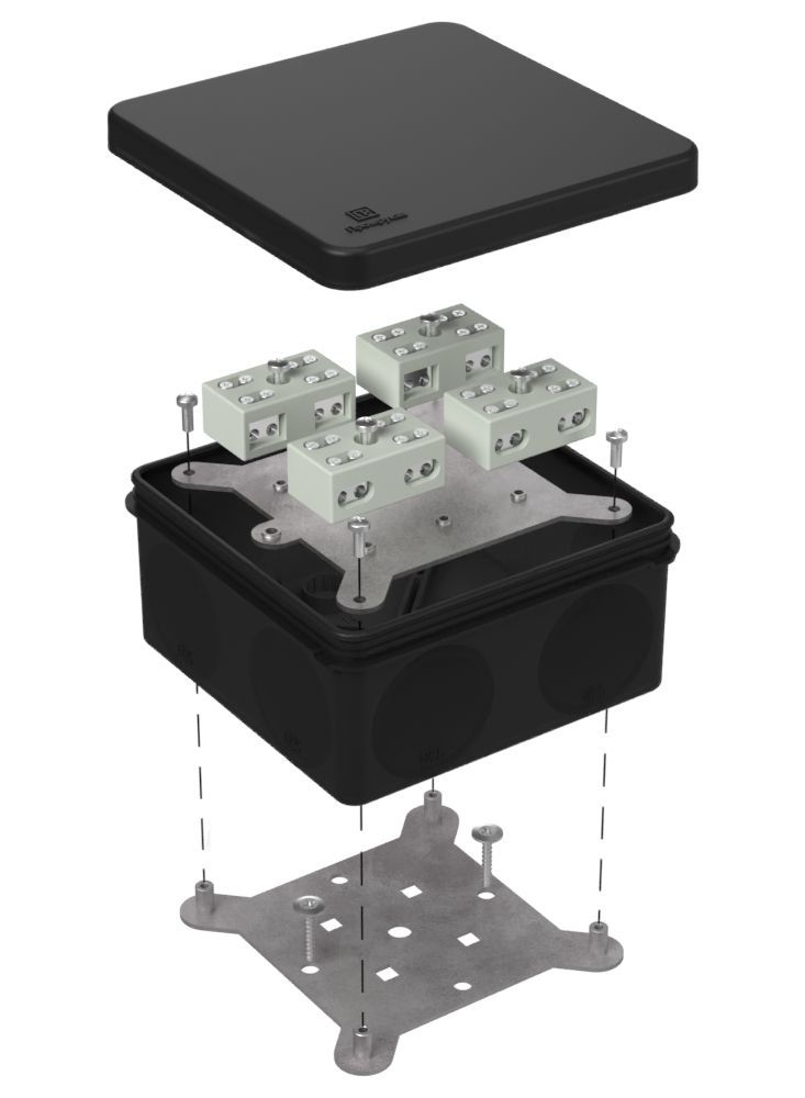 Коробка монтажная  60-0300-9005-FR6.0-4-8-Р