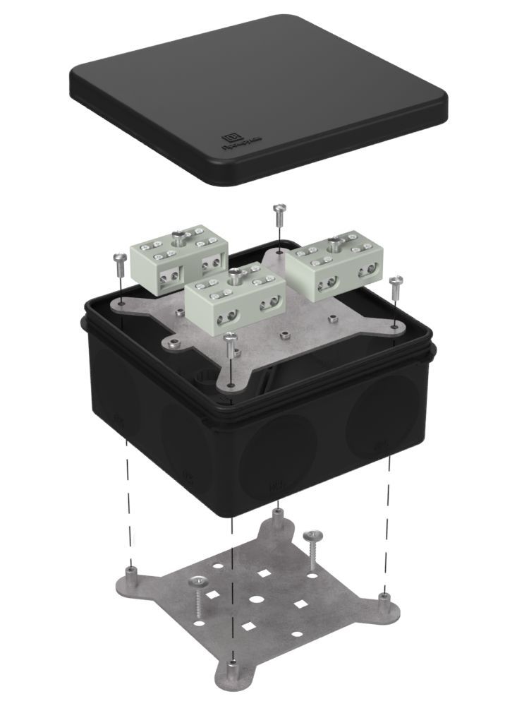 Коробка монтажная  60-0300-9005-FR6.0-4-6-Р