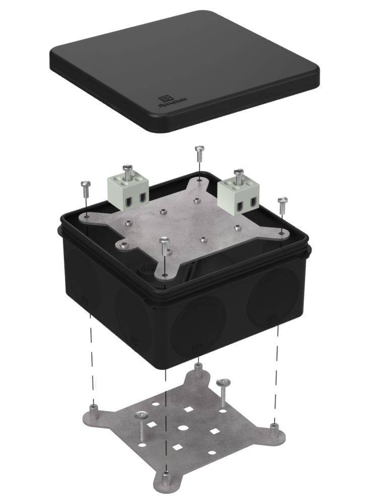 Коробка монтажная  60-0300-9005-FR2.5-4