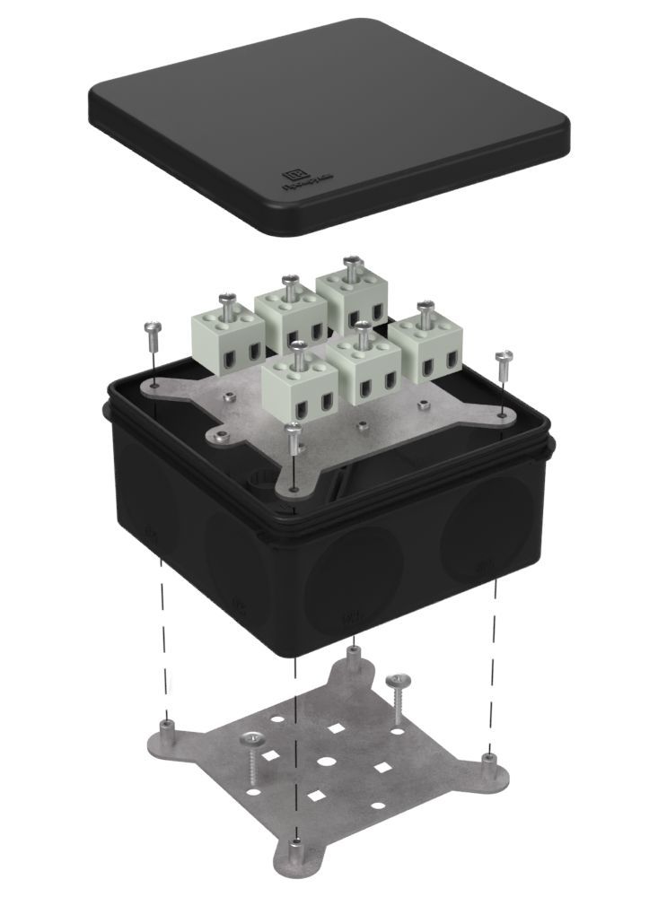 Коробка монтажная  60-0300-9005-FR2.5-12