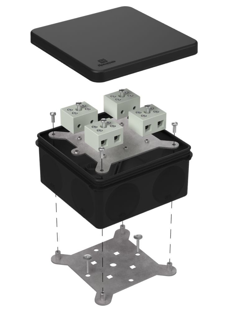 Коробка монтажная  60-0300-9005-FR10.0-8