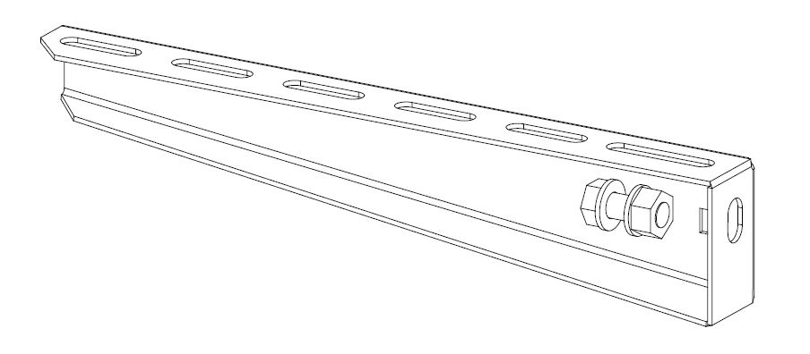 Кронштейн монтажный  60A-53-82-03BL