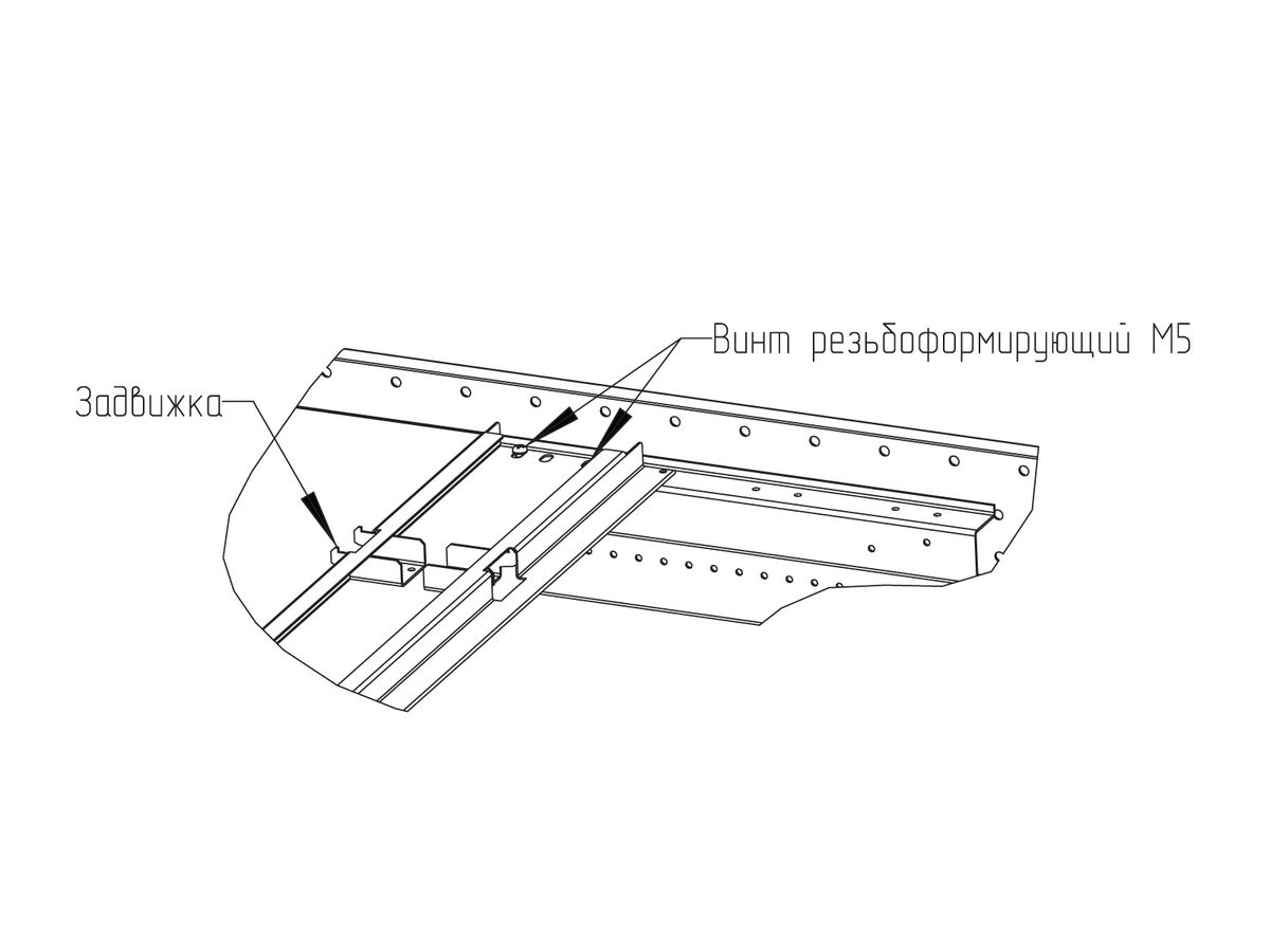 Панель потолочная  60A-51-69-02-91BL
