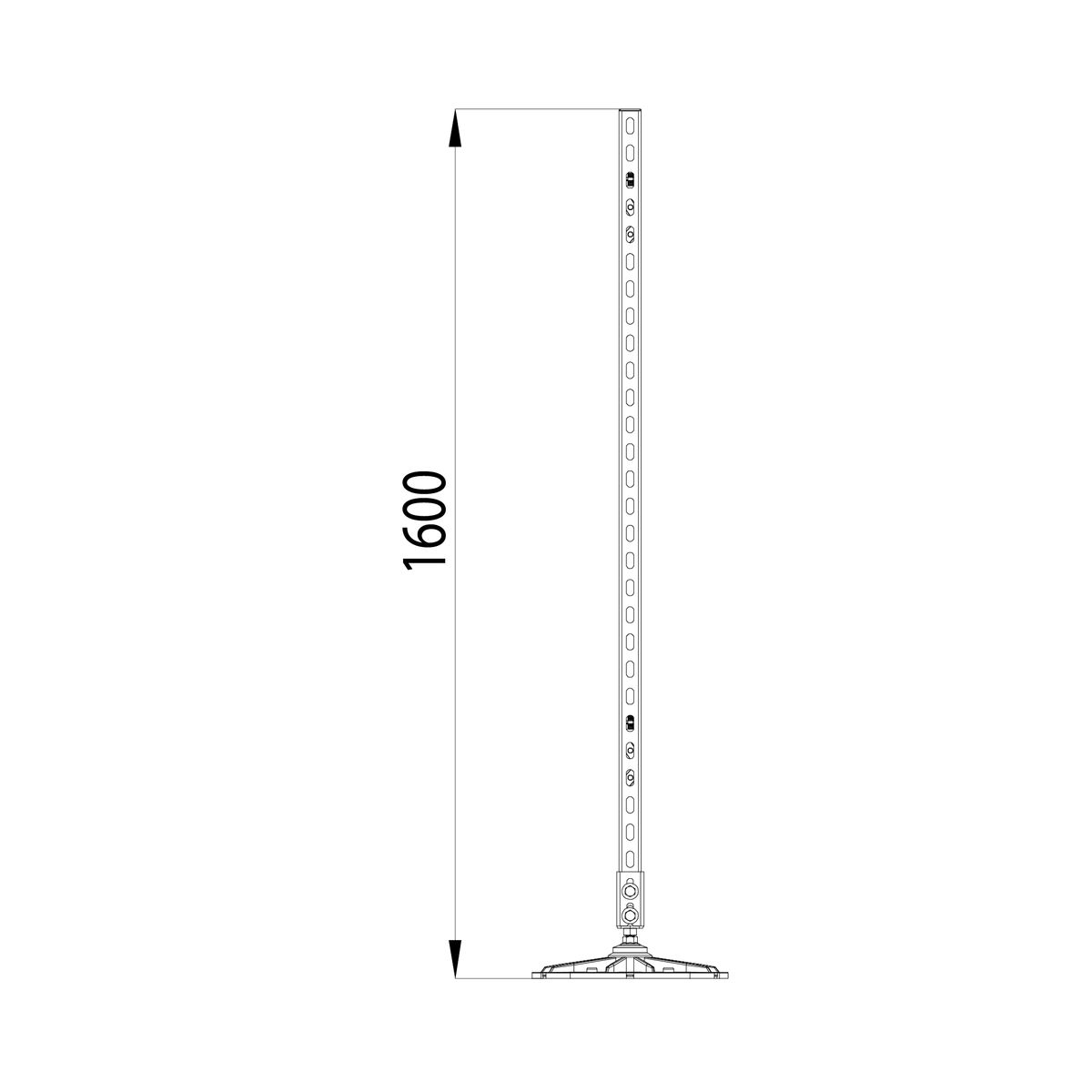 Опора KM-TR-F-SSHRAD-350-1500 TR0093