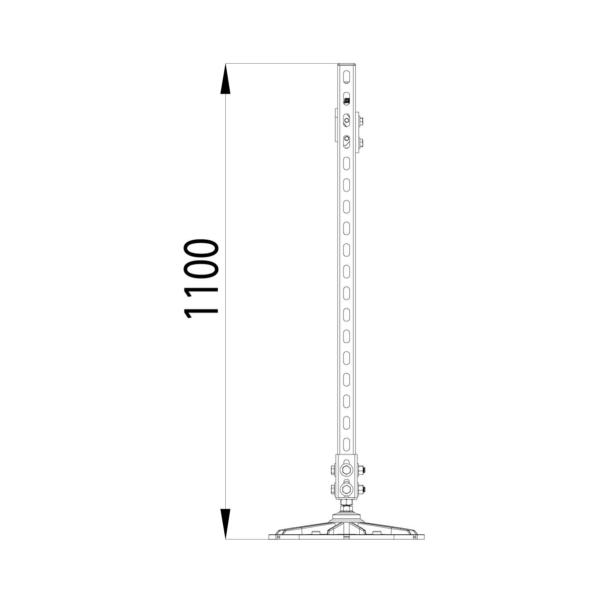 Опорная конструкция KM-TR-F-SSHRAD-2500-1000 HD TR0291