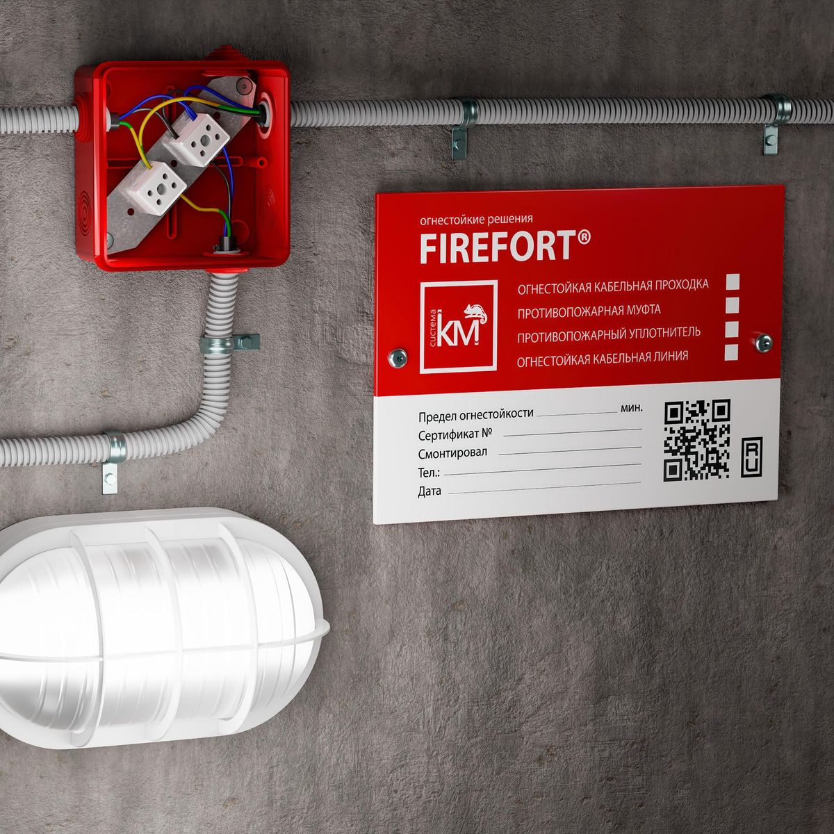Коробка распределительная FRJB-KM-P3-4-04-КРОПС-IP54 KR0041